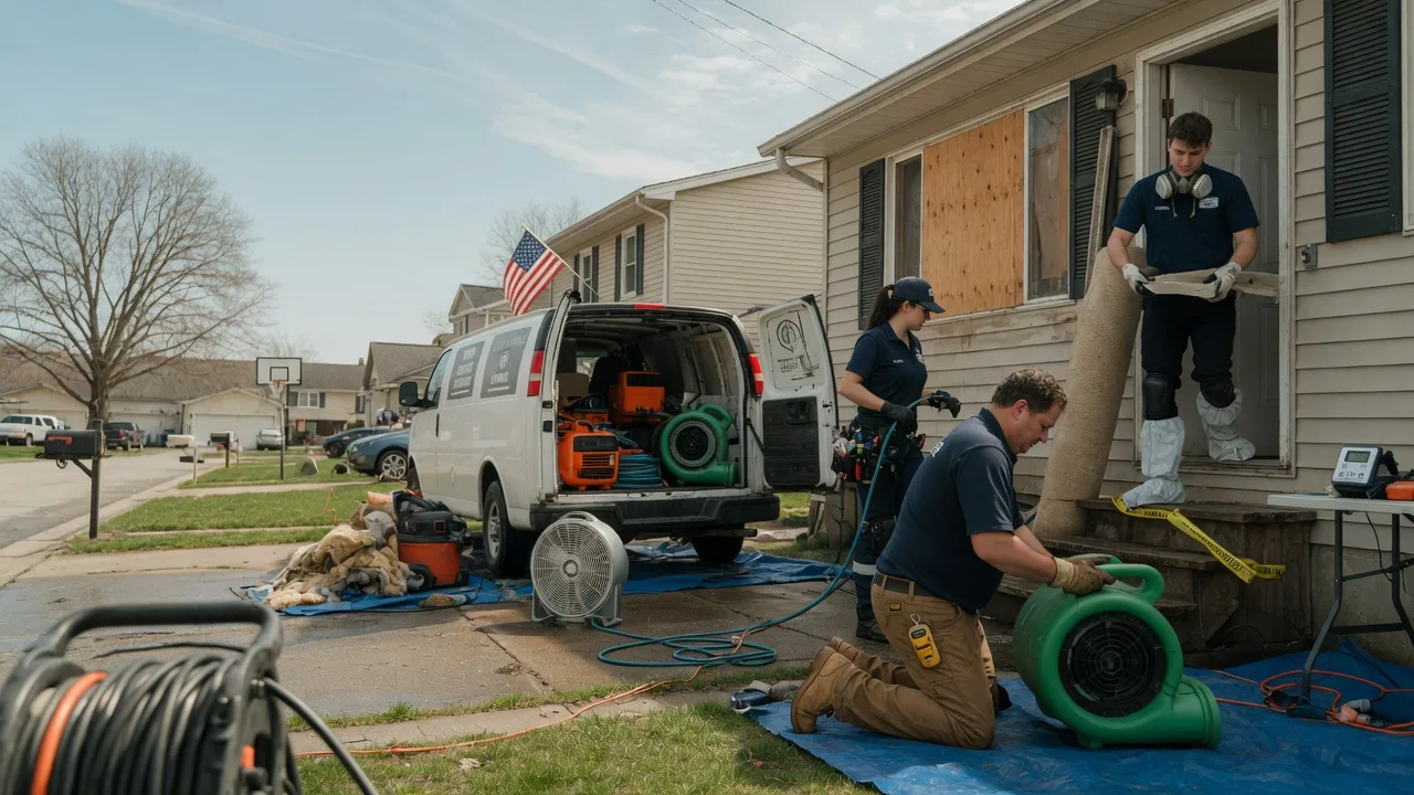 Water Damage Restoration in Church Road, VA near me